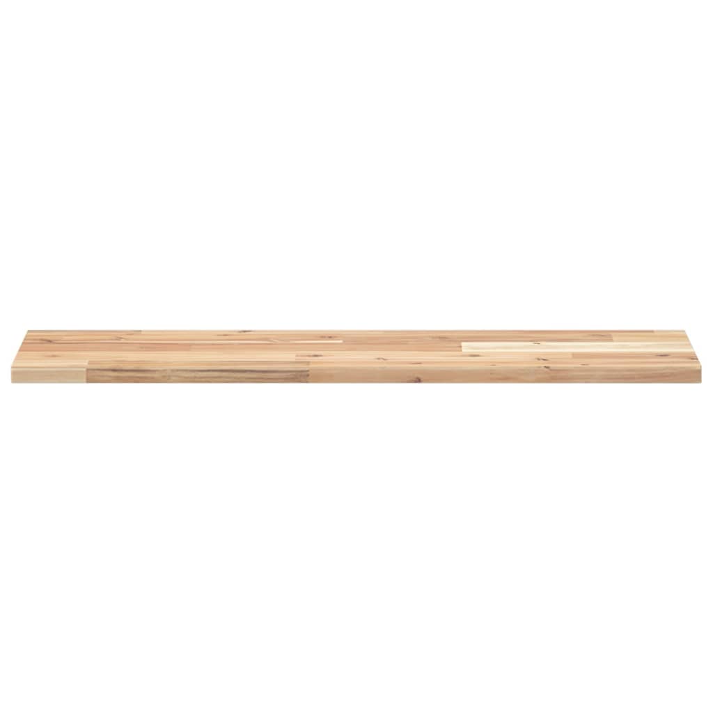 vidaXL Schweberegale 4 Stk. 100x20x2 cm Massivholz Akazie Unbehandelt