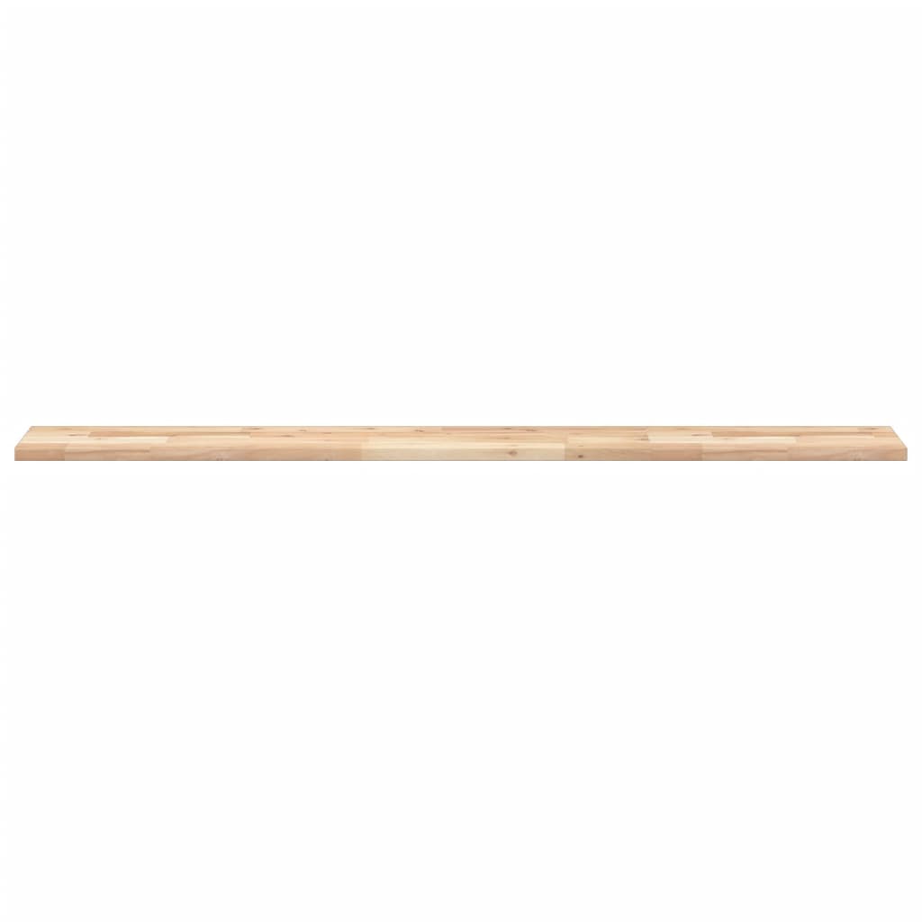vidaXL Schweberegal 140x20x2 cm Massivholz Akazie Unbehandelt