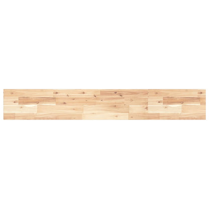 vidaXL Schweberegale 4 Stk. 140x20x2 cm Massivholz Akazie Unbehandelt