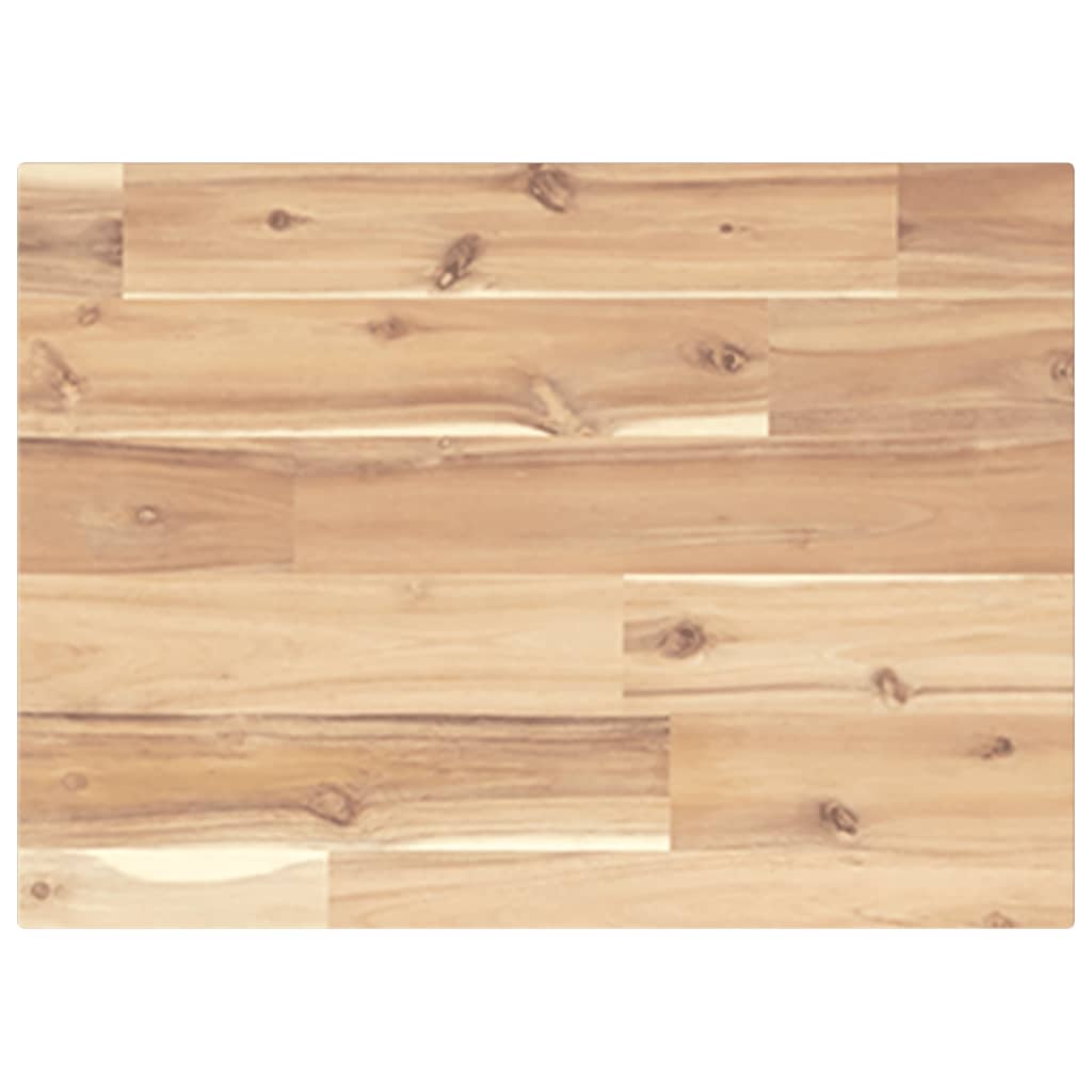 vidaXL Schweberegal 40x30x2 cm Massivholz Akazie Unbehandelt