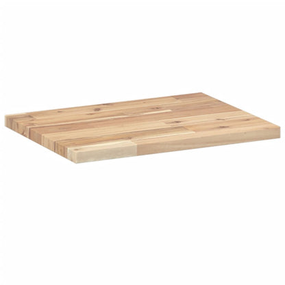 vidaXL Schweberegal 40x30x2 cm Massivholz Akazie Unbehandelt