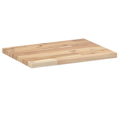 vidaXL Schweberegale 2 Stk. 40x30x2 cm Massivholz Akazie Unbehandelt
