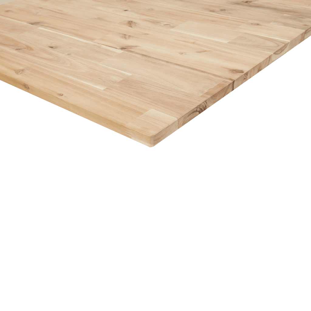 vidaXL Schweberegale 2 Stk. 40x30x2 cm Massivholz Akazie Unbehandelt