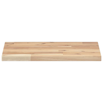 vidaXL Schweberegale 3 Stk. 40x30x2 cm Massivholz Akazie Unbehandelt
