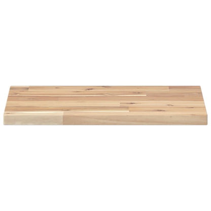 vidaXL Étagères murales 2 pcs 60x30x2 cm Bois d'acacia massif non traité
