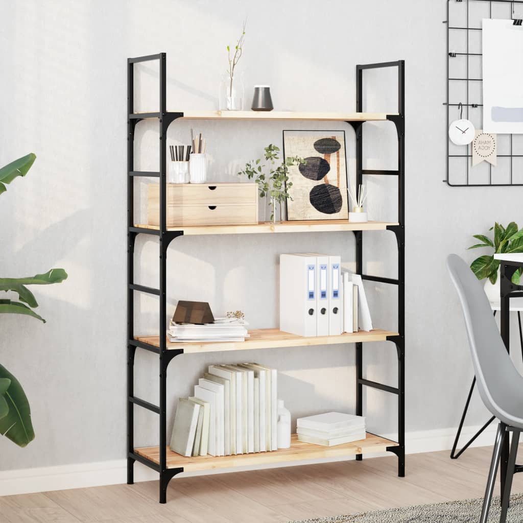 vidaXL Schweberegal 80x30x2 cm Massivholz Akazie Unbehandelt