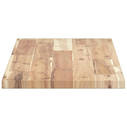vidaXL Schweberegale 2 Stk. 80x30x2 cm Massivholz Akazie Unbehandelt