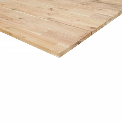 vidaXL Schweberegale 2 Stk. 100x30x2 cm Massivholz Akazie Unbehandelt