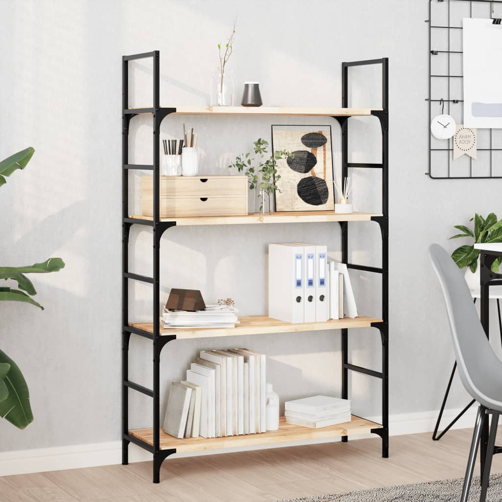 vidaXL Schweberegale 3 Stk. 100x30x2 cm Massivholz Akazie Unbehandelt