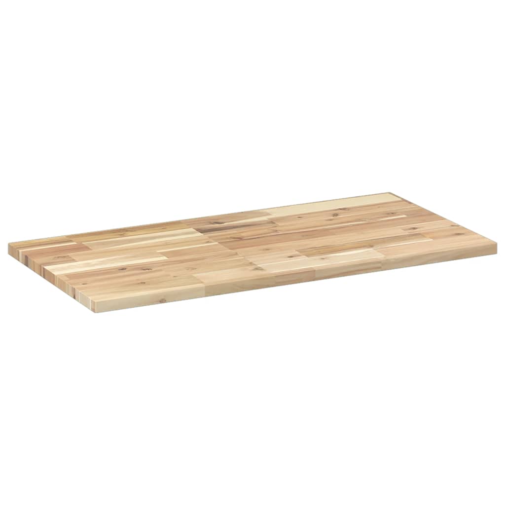 vidaXL Schweberegal 80x40x2 cm Massivholz Akazie Unbehandelt