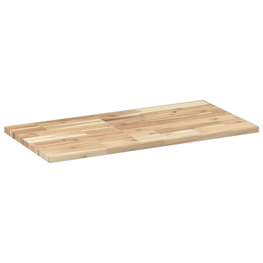 vidaXL Schweberegale 2 Stk. 80x40x2 cm Massivholz Akazie Unbehandelt