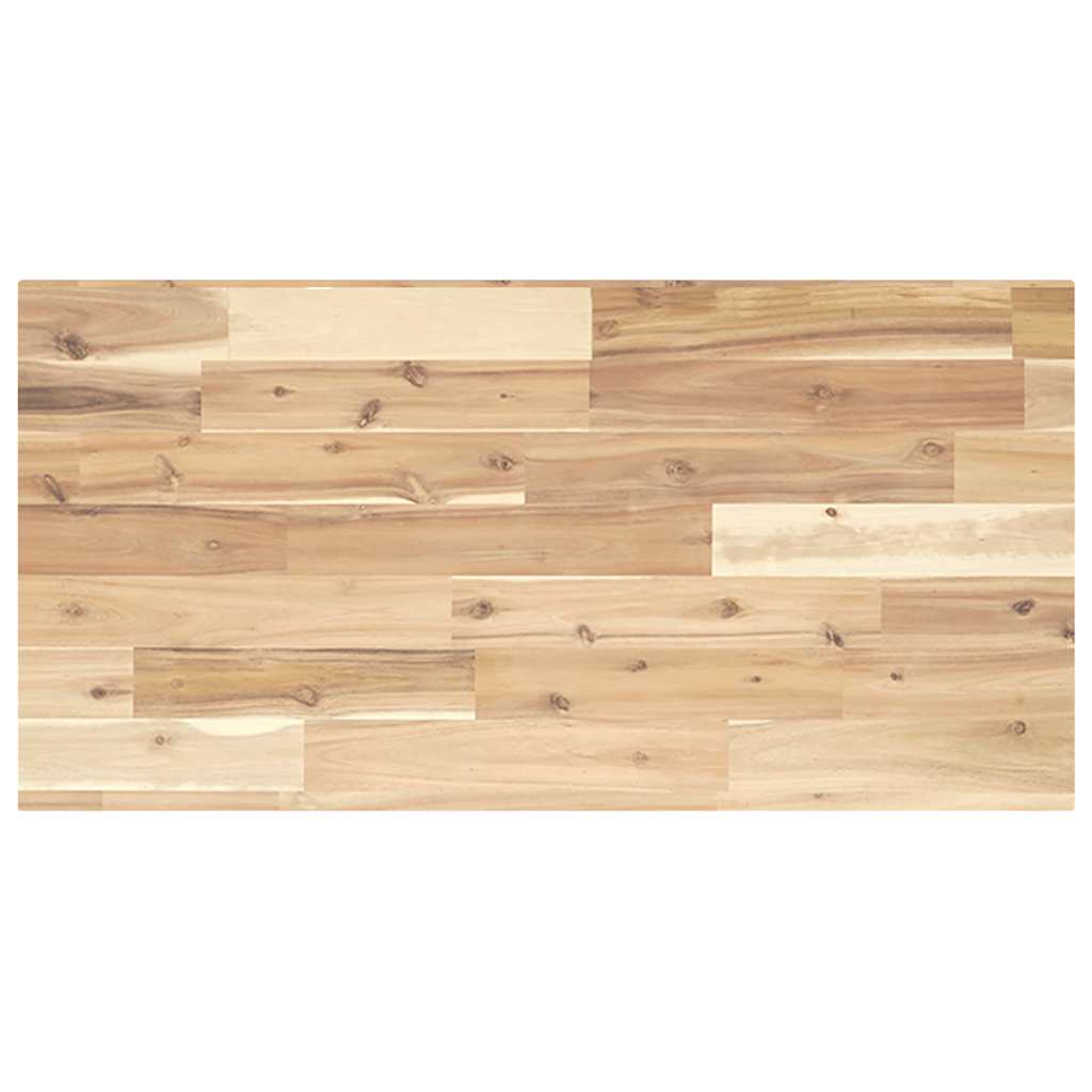 vidaXL Schweberegale 4 Stk. 80x40x2 cm Massivholz Akazie Unbehandelt