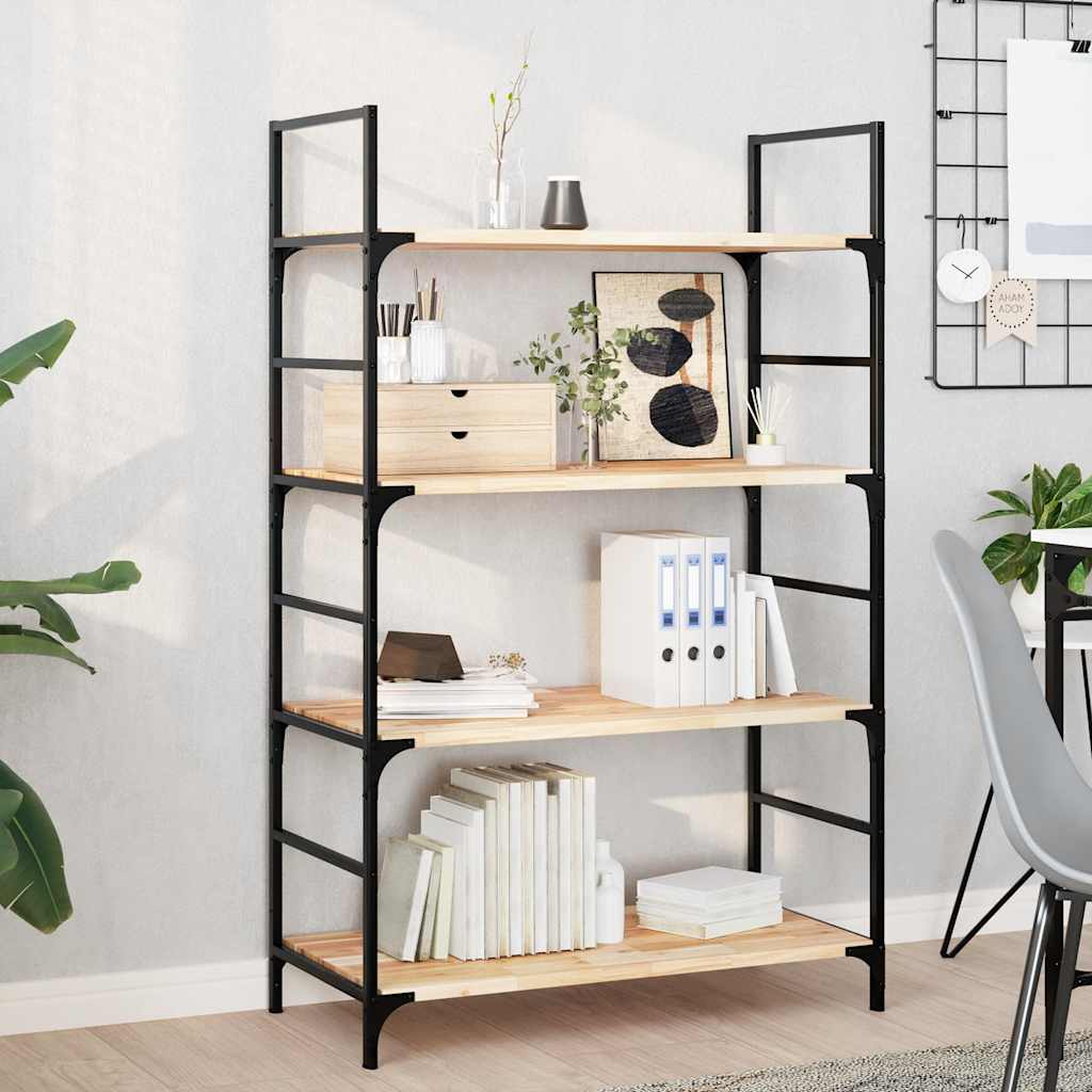 vidaXL Schweberegale 4 Stk. 80x40x2 cm Massivholz Akazie Unbehandelt