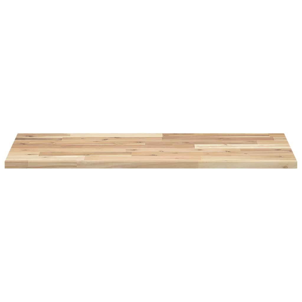vidaXL Schweberegale 3 Stk. 100x40x2 cm Massivholz Akazie Unbehandelt