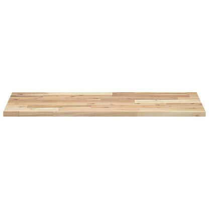 vidaXL Schweberegale 3 Stk. 100x40x2 cm Massivholz Akazie Unbehandelt