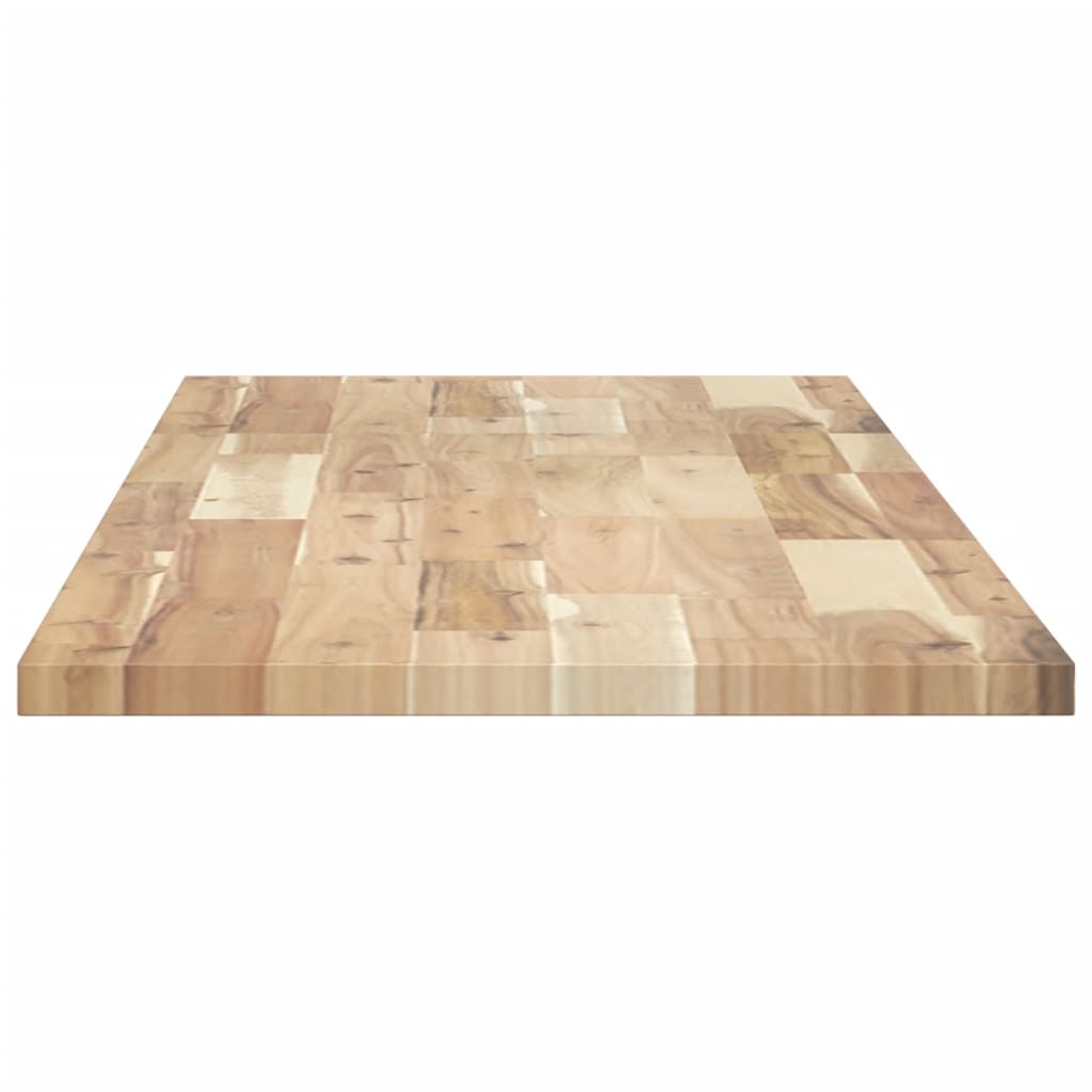 vidaXL Schweberegale 2 Stk. 120x40x2 cm Massivholz Akazie Unbehandelt