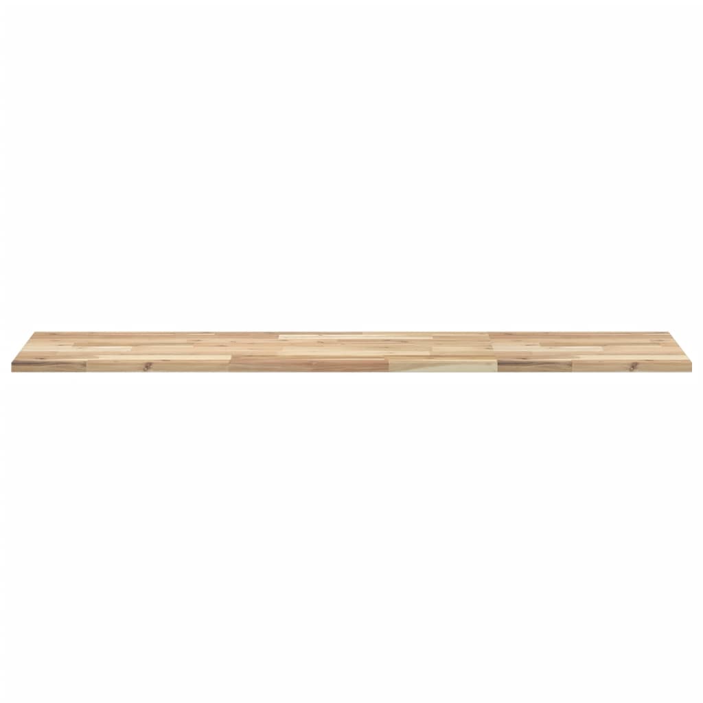 vidaXL Schweberegal 140x40x2 cm Massivholz Akazie Unbehandelt
