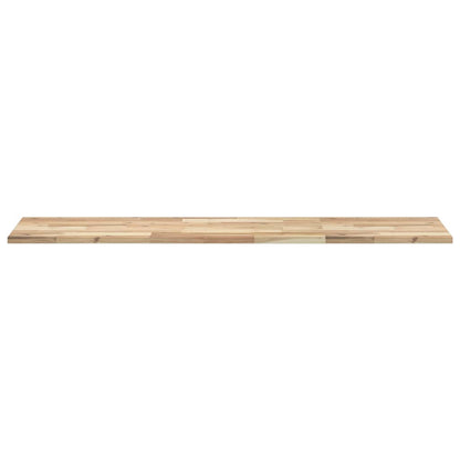 vidaXL Schweberegal 160x40x2 cm Massivholz Akazie Unbehandelt
