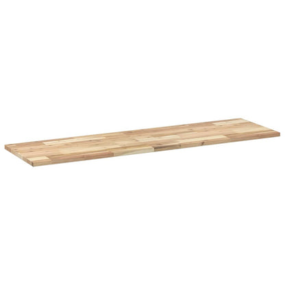 vidaXL Schweberegale 2 Stk. 160x40x2 cm Massivholz Akazie Unbehandelt