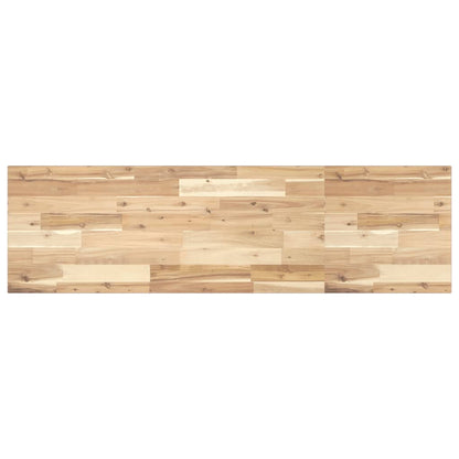 vidaXL Schweberegale 2 Stk. 160x40x2 cm Massivholz Akazie Unbehandelt