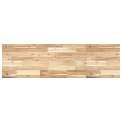 vidaXL Schweberegale 3 Stk. 160x40x2 cm Massivholz Akazie Unbehandelt