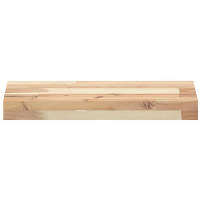 vidaXL Étagères murales 3 pcs 40x20x4 cm Bois d'acacia massif non traité