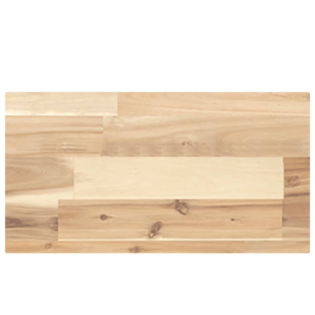 vidaXL Étagères murales 3 pcs 40x20x4 cm Bois d'acacia massif non traité