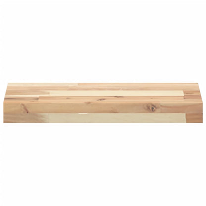 vidaXL Étagères flottantes 4 pcs 60x20x4 cm Bois d'acacia massif non traité