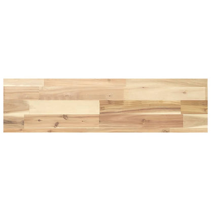 vidaXL Étagère murale 80x20x4 cm Bois d'acacia massif brut