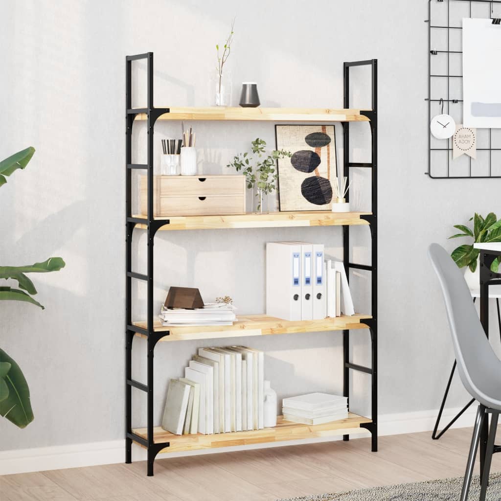 vidaXL Étagère murale 80x20x4 cm Bois d'acacia massif brut