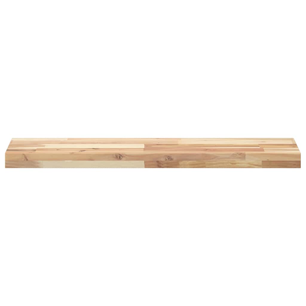 vidaXL Étagères flottantes 2 pcs 100x20x4 cm Bois d'acacia massif non traité