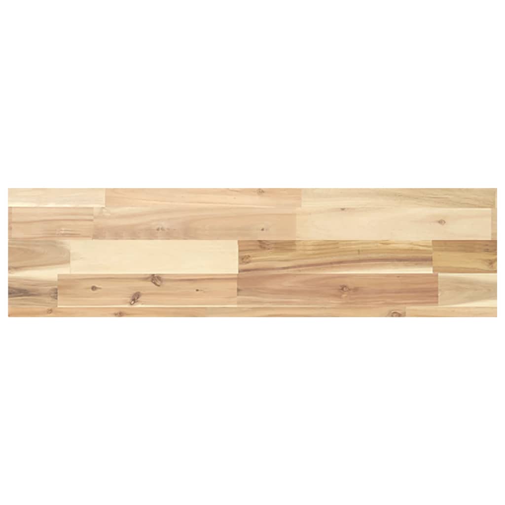vidaXL Étagères flottantes 2 pcs 100x20x4 cm Bois d'acacia massif non traité