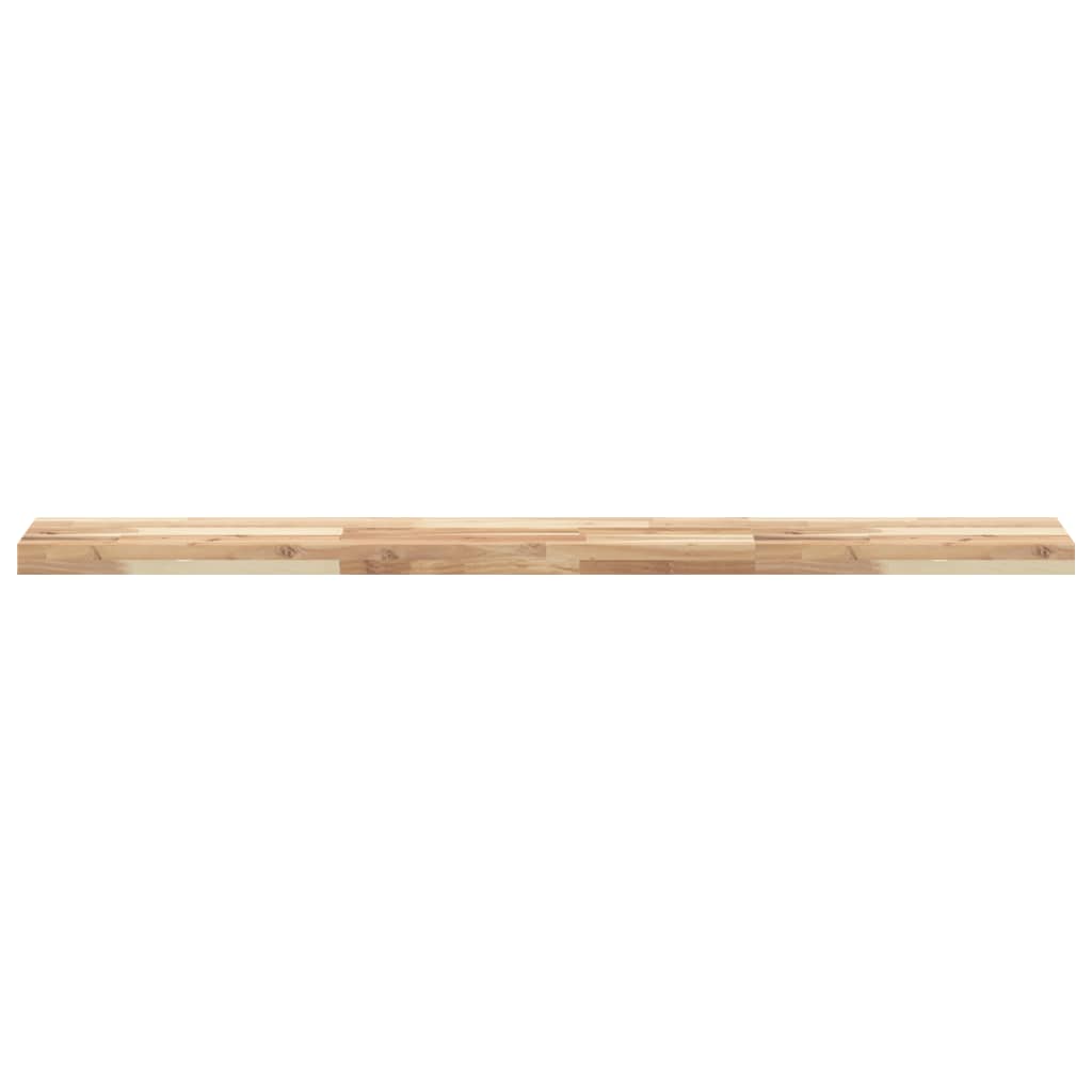 vidaXL Schweberegale 4 Stk. 160x20x4 cm Massivholz Akazie Unbehandelt