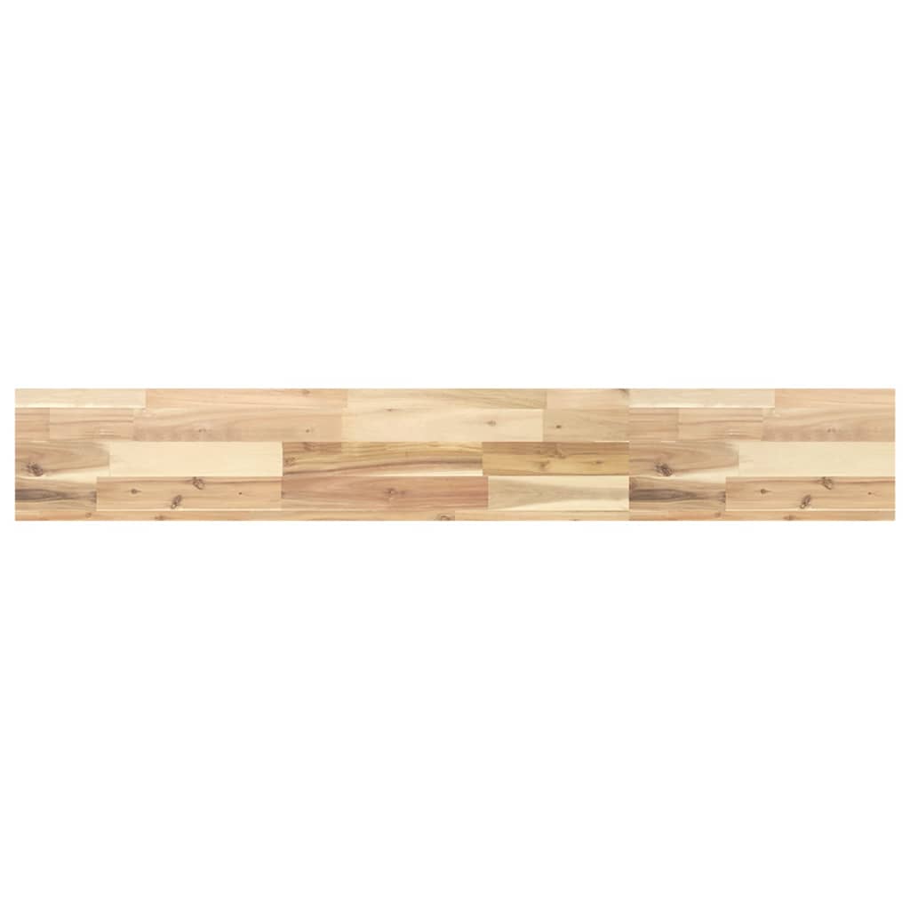 vidaXL Schweberegale 4 Stk. 160x20x4 cm Massivholz Akazie Unbehandelt