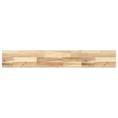 vidaXL Schweberegale 4 Stk. 160x20x4 cm Massivholz Akazie Unbehandelt