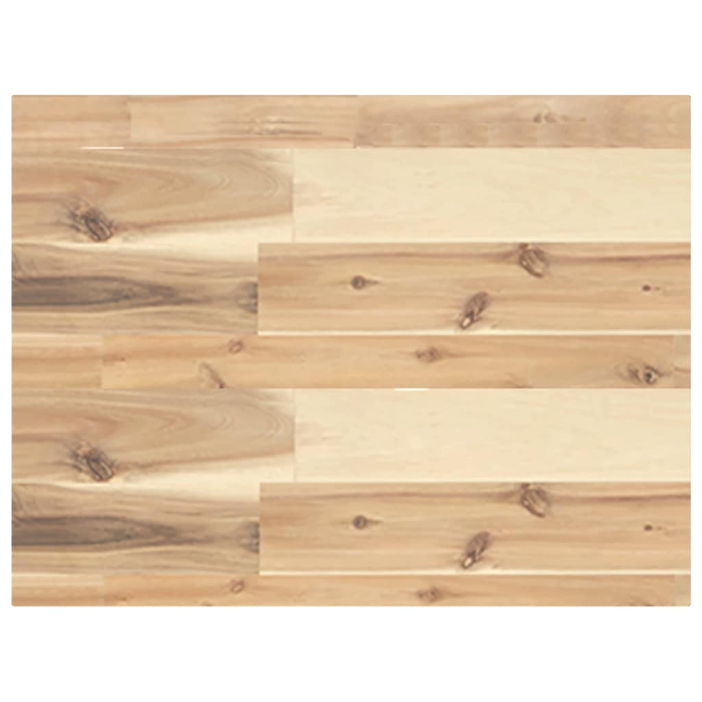 vidaXL Schweberegale 3 Stk. 40x30x4 cm Massivholz Akazie Unbehandelt