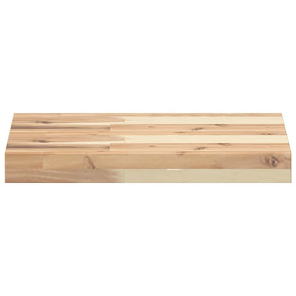 vidaXL Étagères flottantes 4 pcs 40x30x4 cm Bois d'acacia massif Non traité
