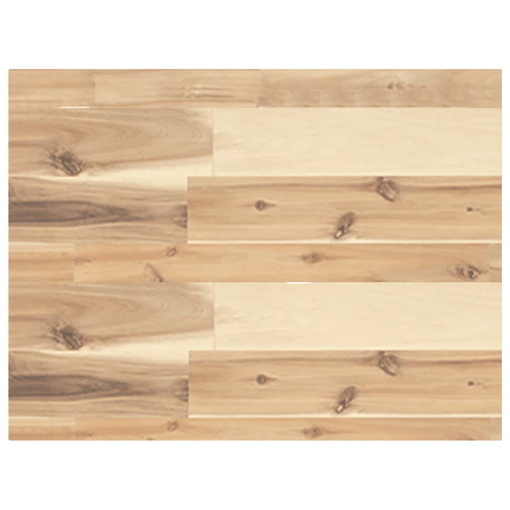 vidaXL Schweberegale 3 Stk. 60x30x4 cm Massivholz Akazie Unbehandelt