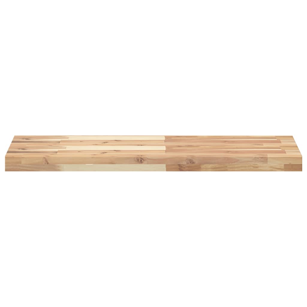 vidaXL Étagères flottantes 2 pcs 100x30x4 cm Bois d'acacia massif non traité