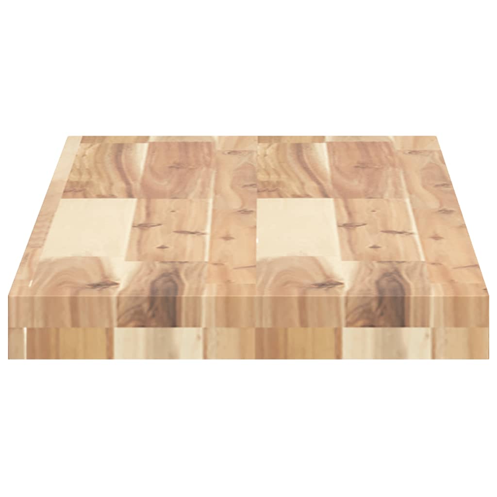 vidaXL Étagères flottantes 2 pcs 100x30x4 cm Bois d'acacia massif non traité