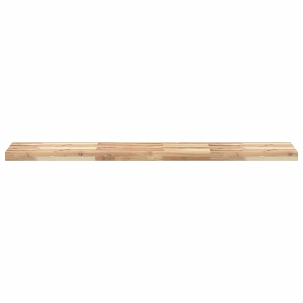 vidaXL Étagères murales 3 pcs 120x30x4 cm Bois d'acacia massif non traité