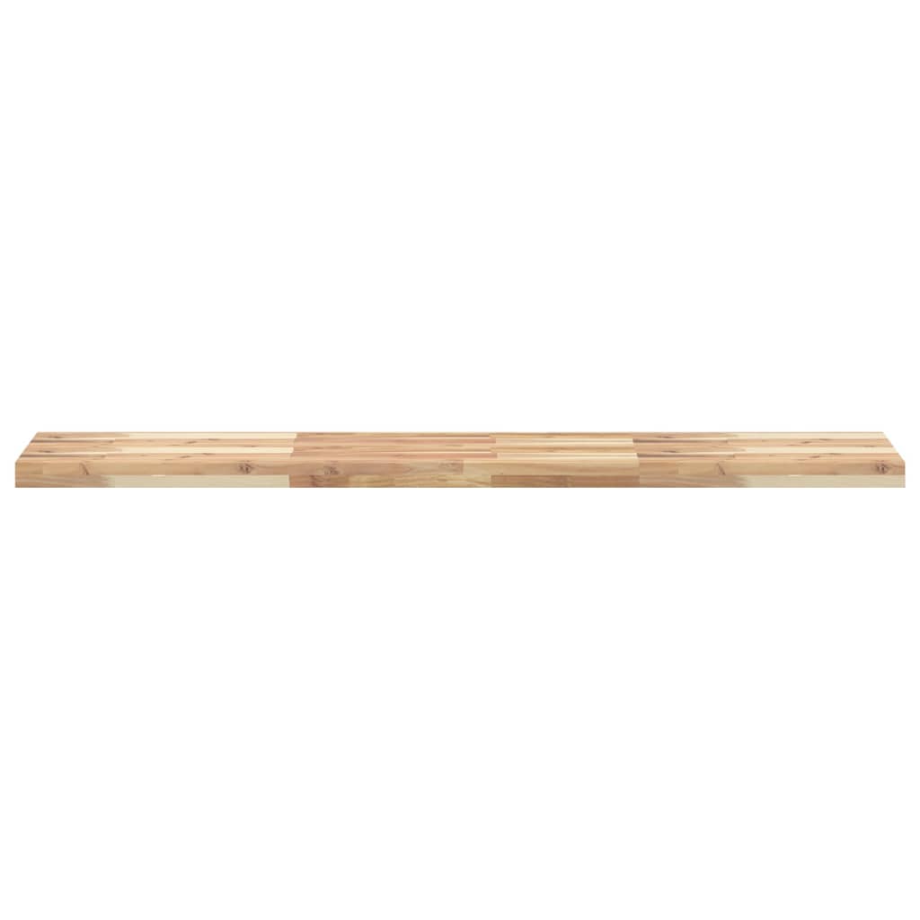 vidaXL Étagère murale 140x30x4 cm Bois d'acacia massif non traité