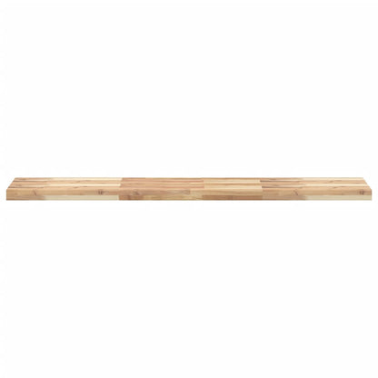 vidaXL Schweberegal 160x30x4 cm Massivholz Akazie Unbehandelt