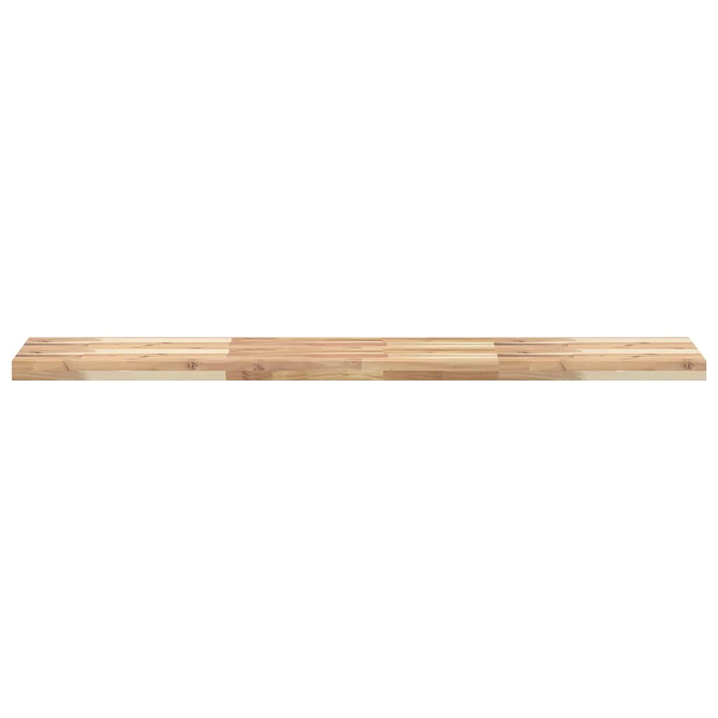 vidaXL Étagères flottantes 2 pcs 160x30x4 cm Bois d'acacia massif non traité