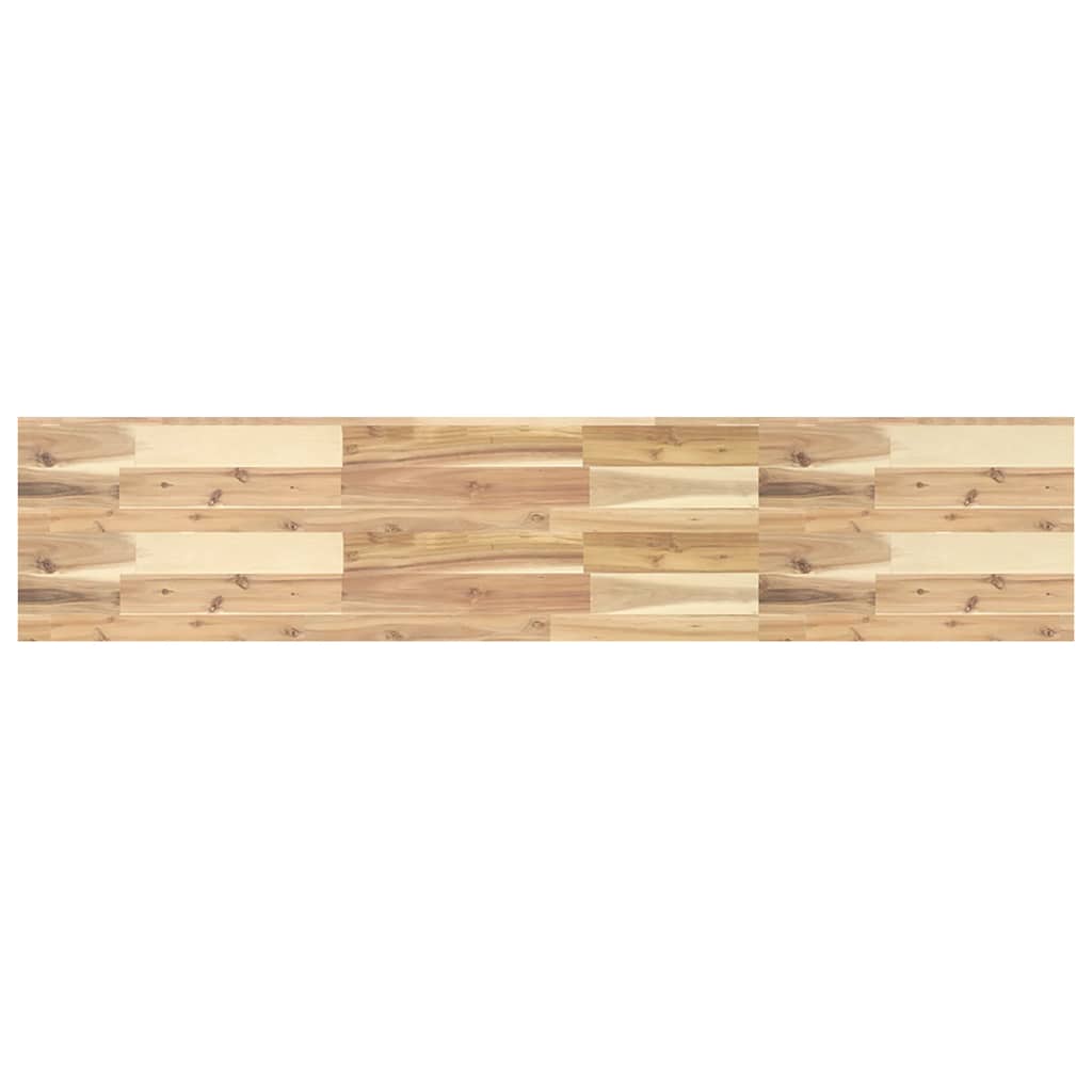 vidaXL Étagères flottantes 2 pcs 160x30x4 cm Bois d'acacia massif non traité