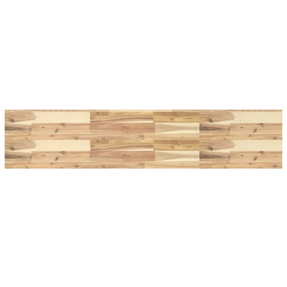 vidaXL Étagères flottantes 2 pcs 160x30x4 cm Bois d'acacia massif non traité