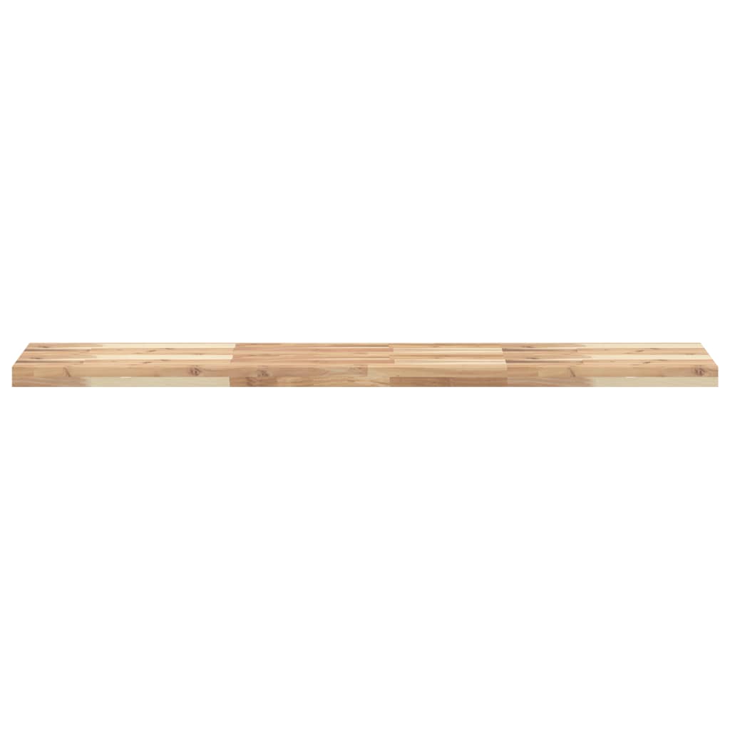 vidaXL Schweberegale 4 Stk. 160x30x4 cm Massivholz Akazie Unbehandelt