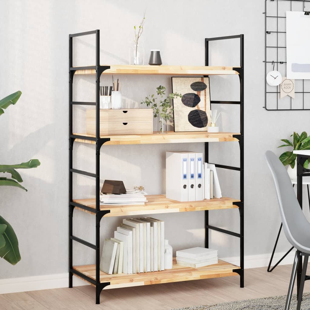 vidaXL Schweberegale 3 Stk. 60x40x4 cm Massivholz Akazie Unbehandelt