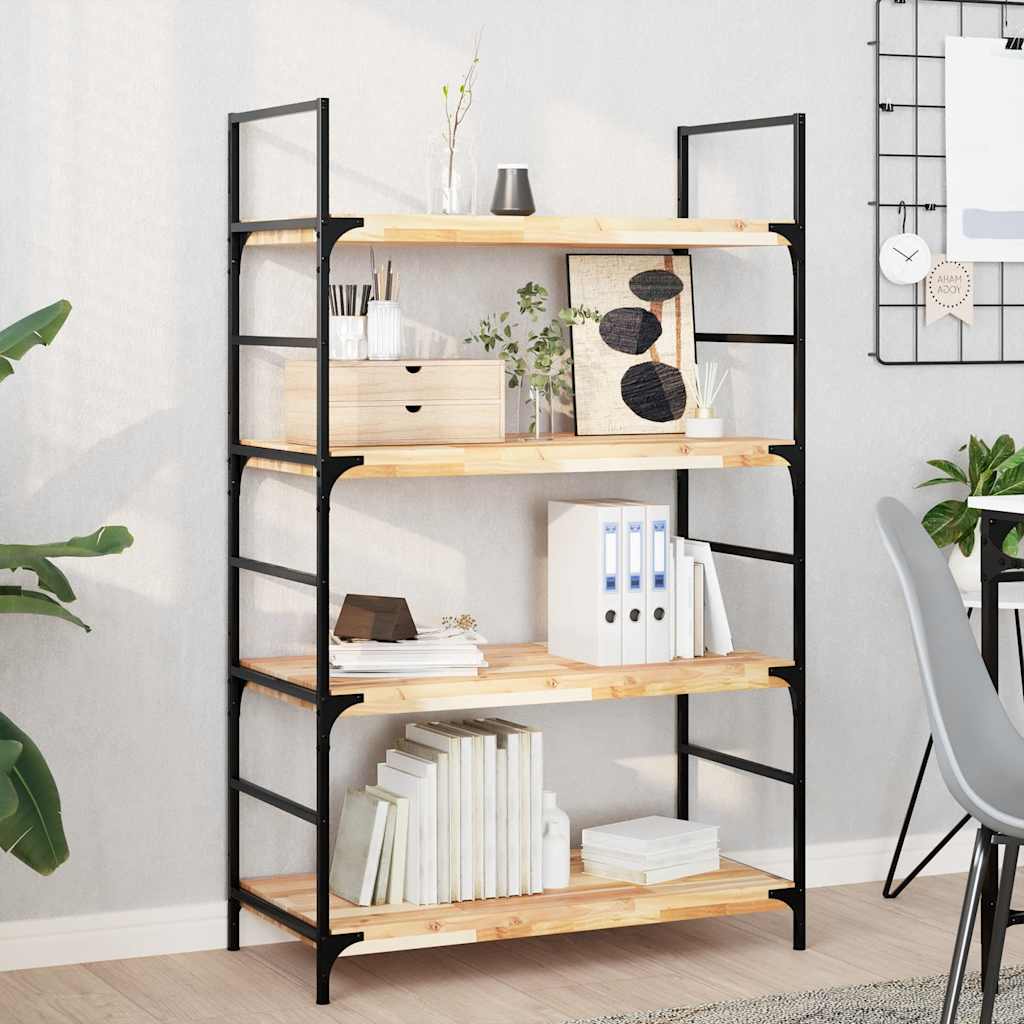 vidaXL Étagère murale 80x40x4 cm Acacia massif non traité