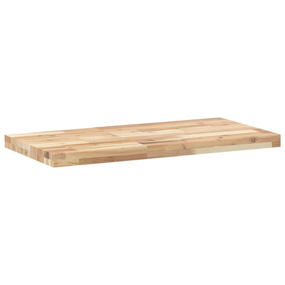 vidaXL Schweberegale 3 Stk. 80x40x4 cm Massivholz Akazie Unbehandelt